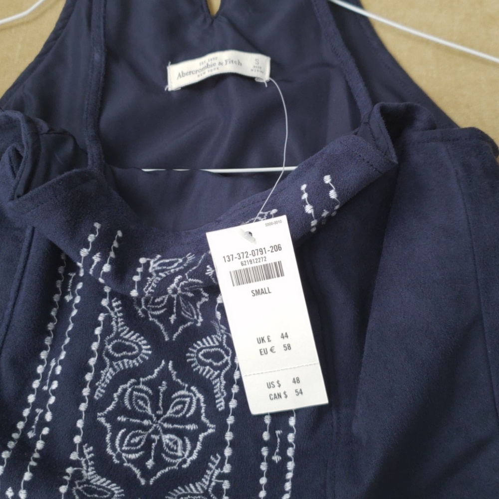 Suede Abercrombie & Fitch crop top - Picture 3 of 5